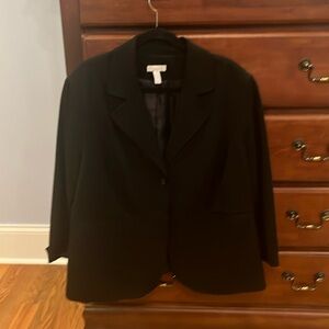 Charter Club - black blazer